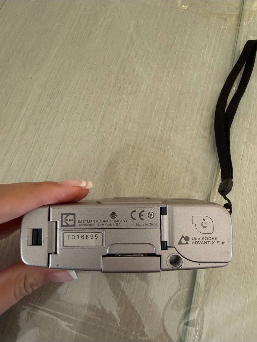 Kodak Advantix C400 Compact Camera - Silver and Dark Gray